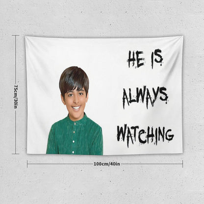 Ravi - He Is Always Watching Tapestry