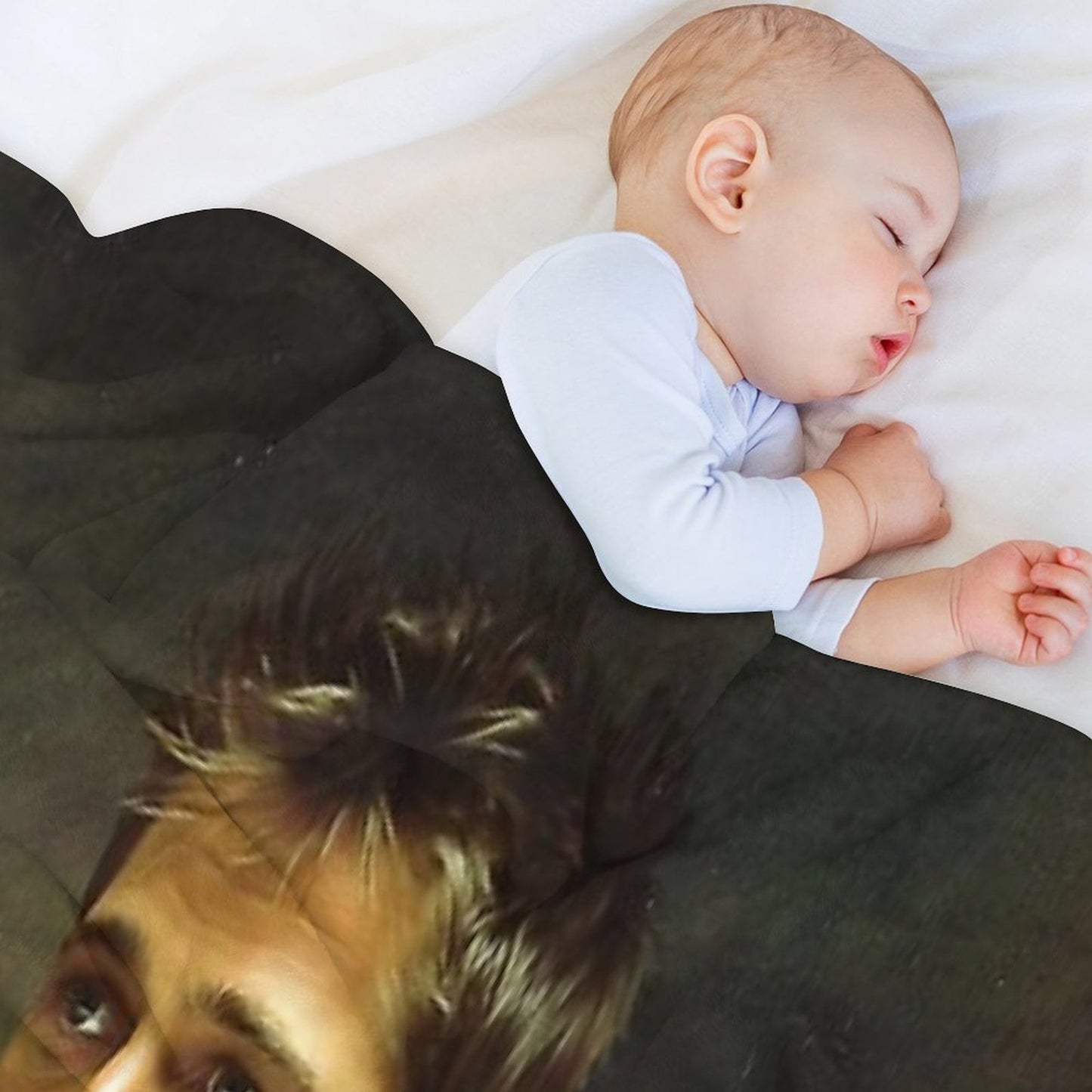 Brad Pitt - Replaceface Throw Blanket