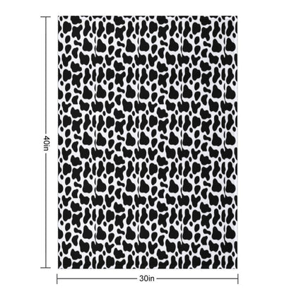 COW PRINT BACKGROUND Throw Blanket