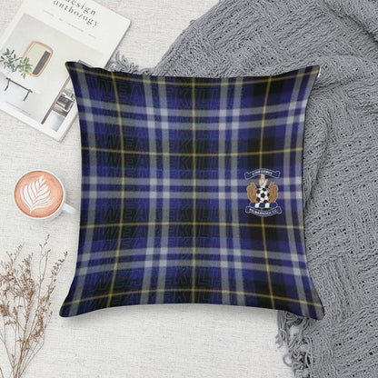 #WeAreKillie Tartan Soft Hidden Zipper Throw Pillow