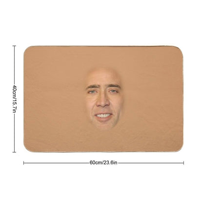 Nicolas Cage Face Bath Mat