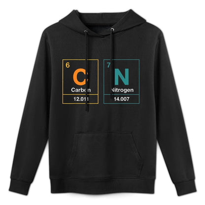 67 Meme Funny Teacher Science Periodic Table Retro Vintage Machine Washable Hoodie