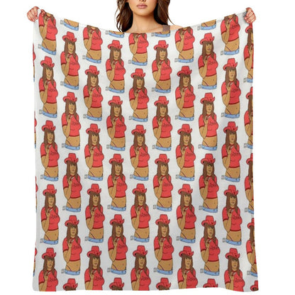 KIM Throw Blanket