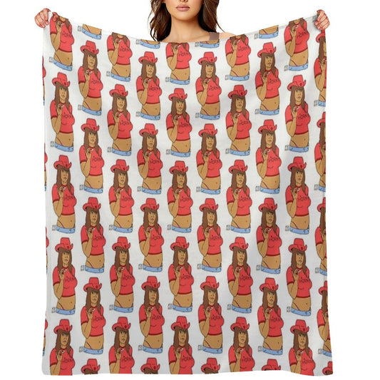 KIM Throw Blanket