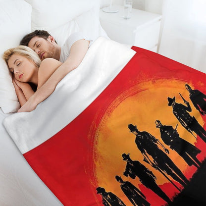 Beautiful Moon Throw Blanket