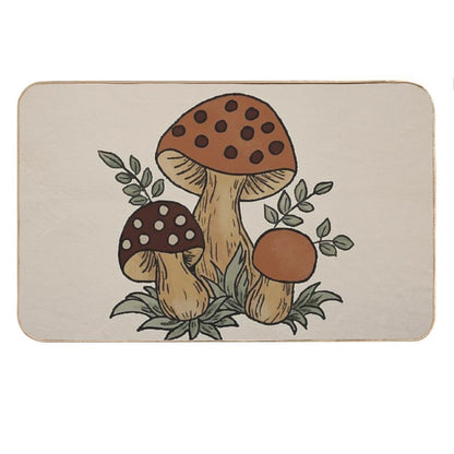 Merry Mushroom Bath Mat