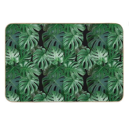 Monstera Madness Bath Mat