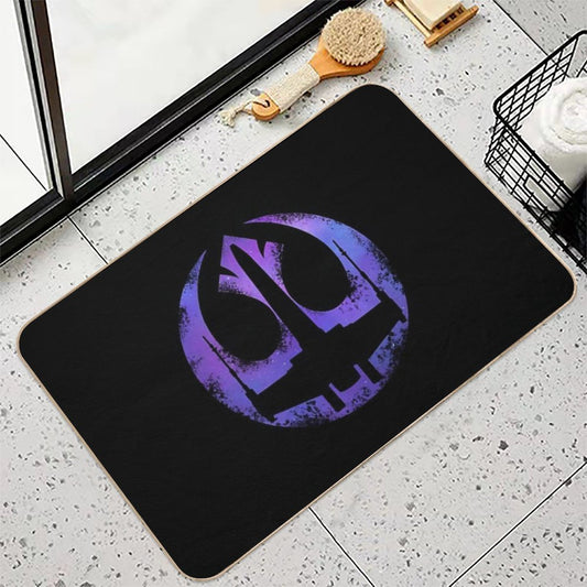 Galaxy Star Ship Bath Mat