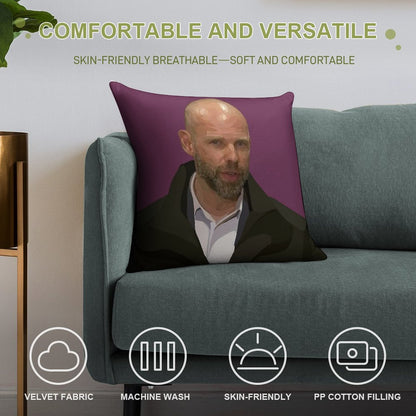 Jeroen Weimar – Victoria’s Commander of The Pandemic Response Soft Easy Maintenance Throw Pillow