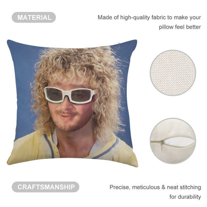 Jul Linen Throw Pillow Cover