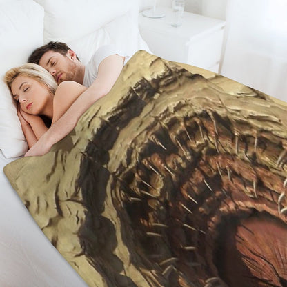 The Sarlacc Pit Throw Blanket