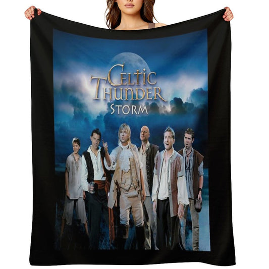 Celtic Thunder Storm Throw Blanket