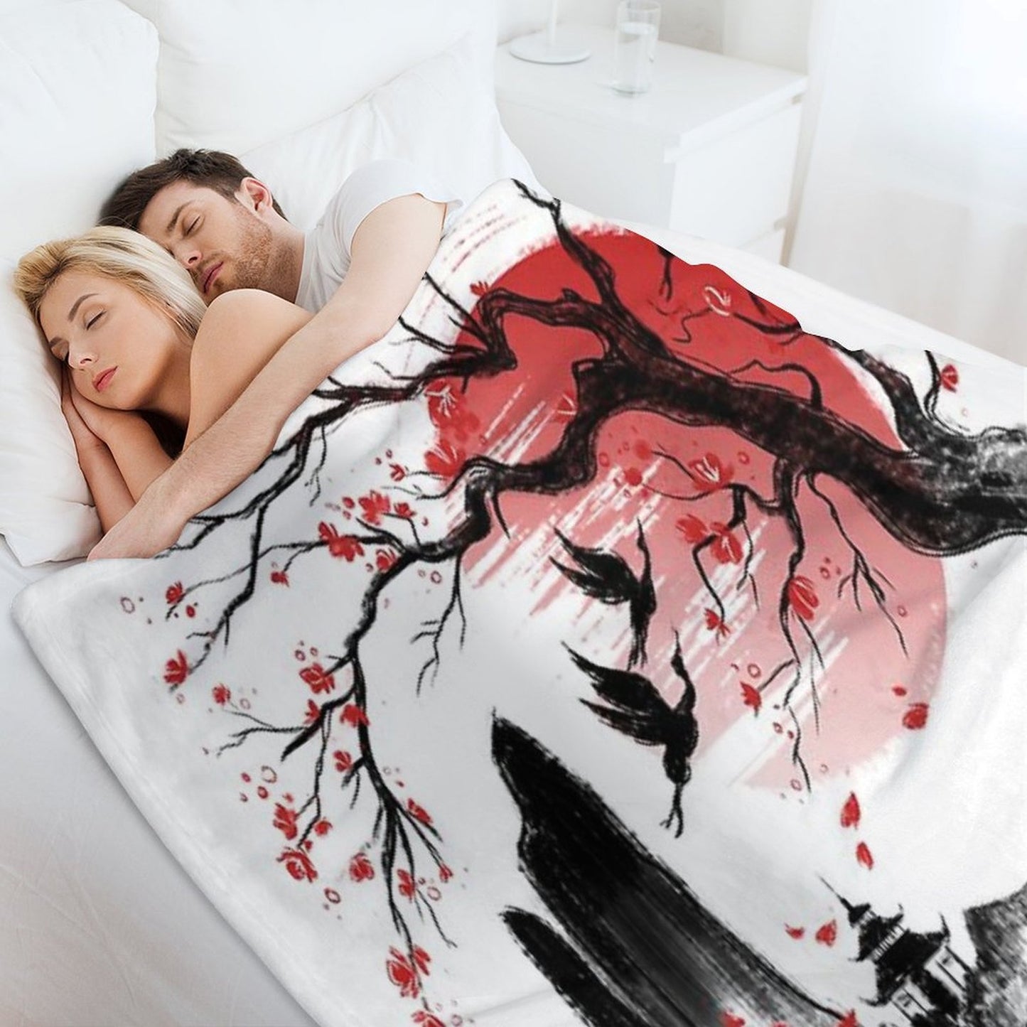 Japan Dream Throw Blanket