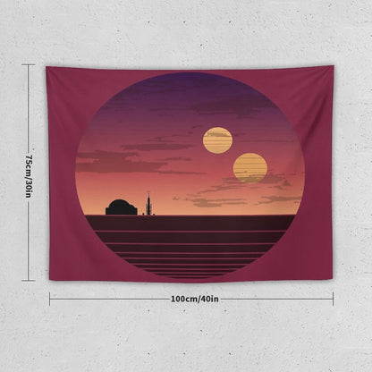 The Binary Sunset Tapestry