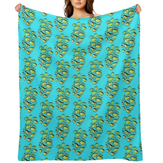 Eyes Throw Blanket