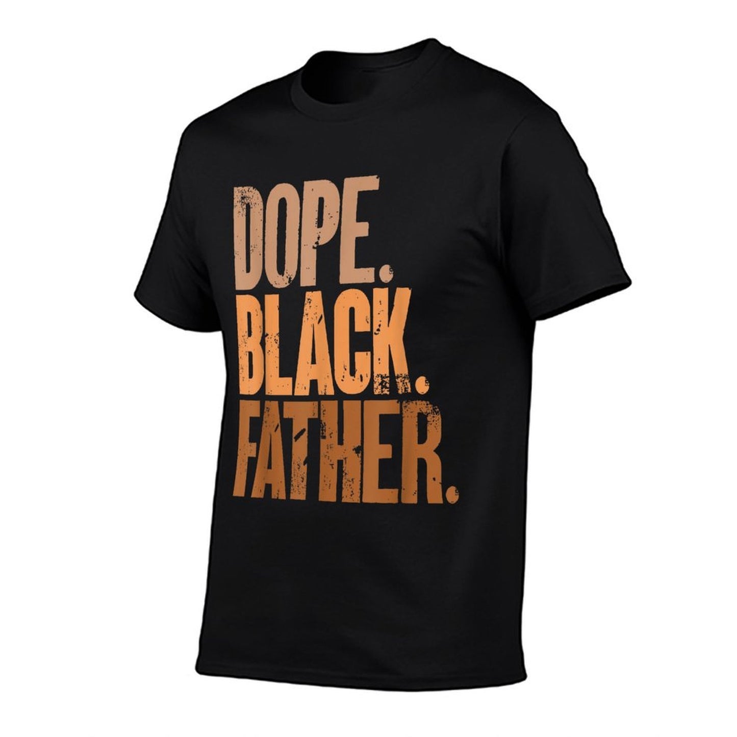 Black Dad Dope Black Father Fathers Day  Versatile T-Shirt