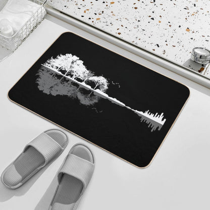 Nature Guitar Bath Mat