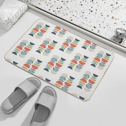 Mid Century Retro Bath Mat