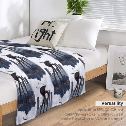 War of The Worlds Martian Tripod Throw Blanket