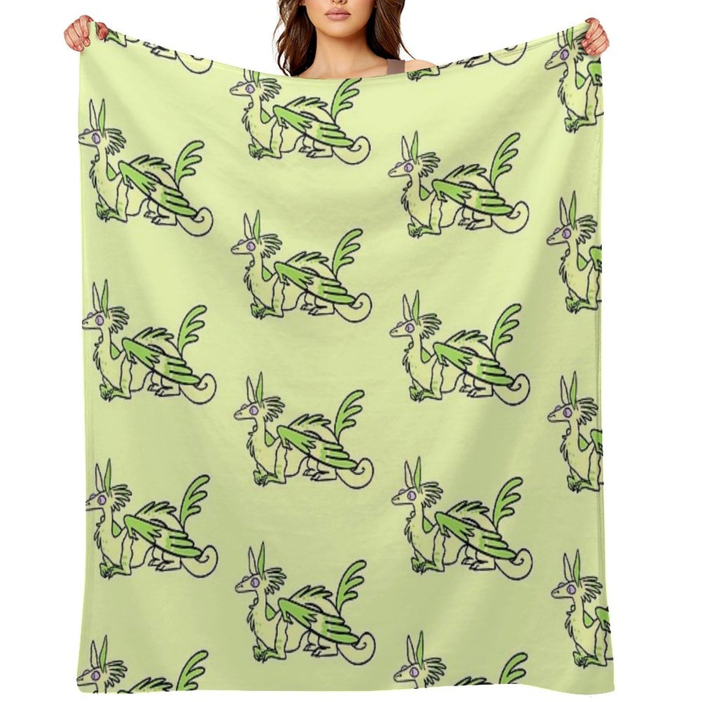 Willowyrm Throw Blanket