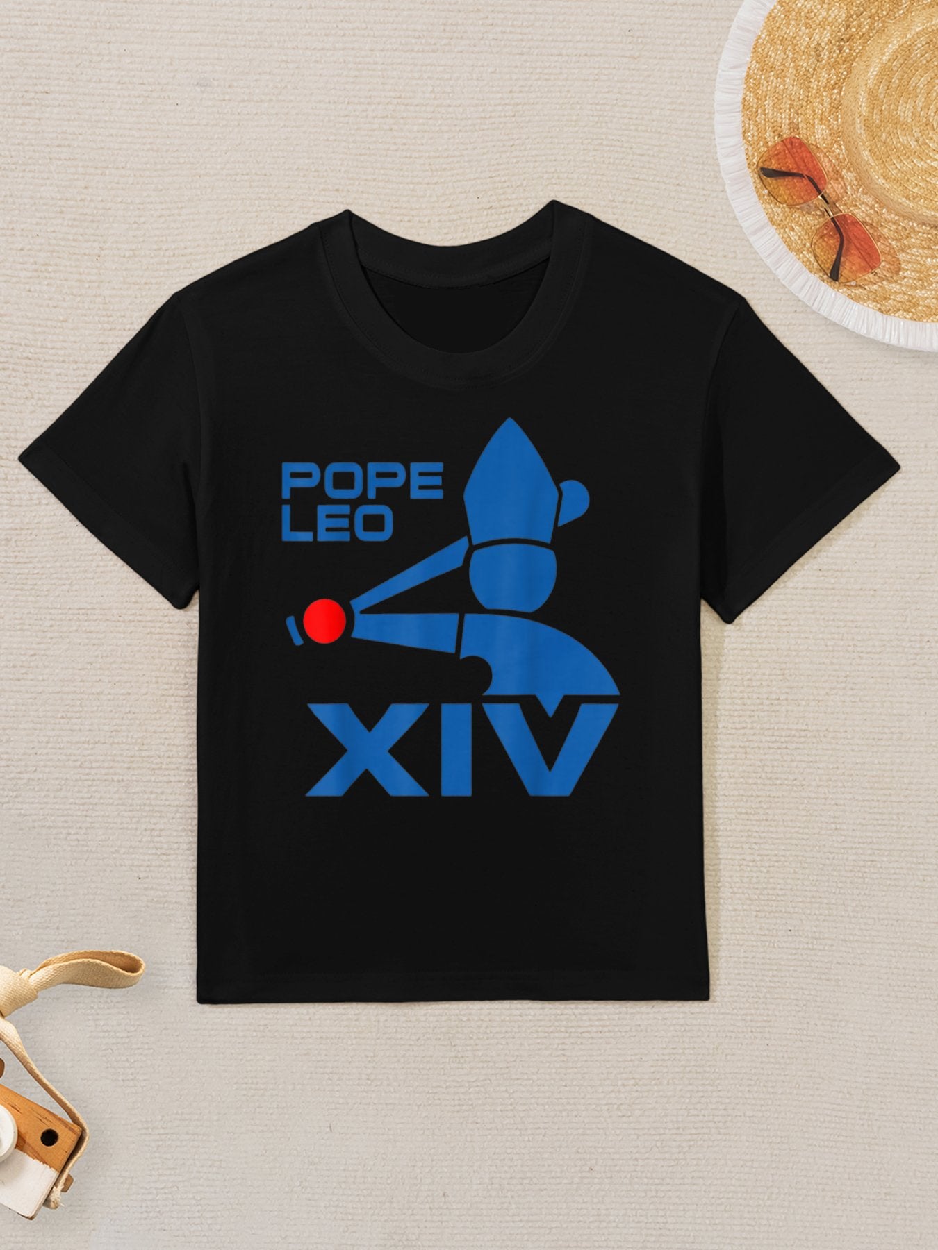 Da Pope Leo XIV Baseball Kids T-Shirt