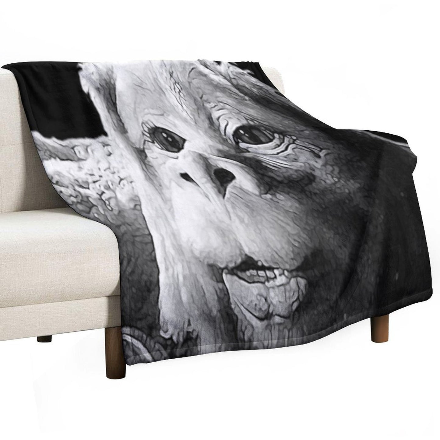 Falkor The Luck Dragon From The Neverending Story Design Throw Blanket