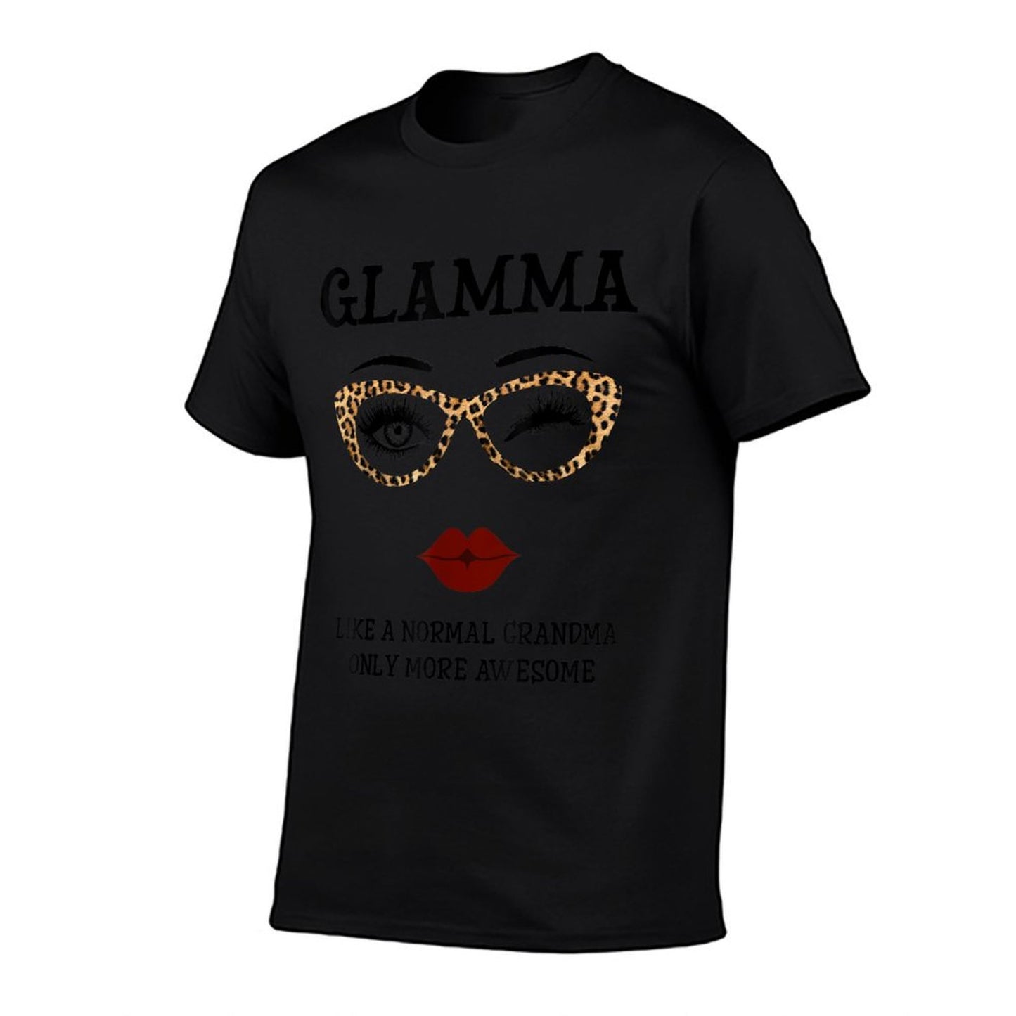 Glamma Like Normal Grandma Only More Awesome Leopard T-Shirt