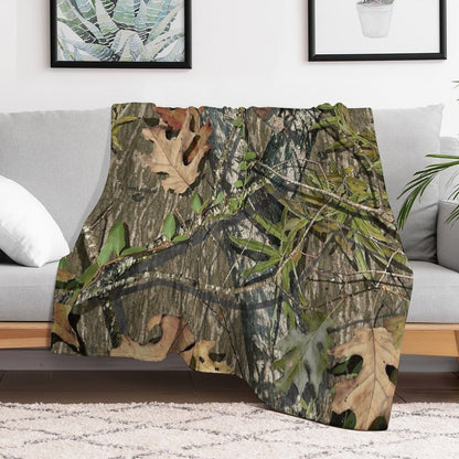 Mossy Oak Throw Blanket