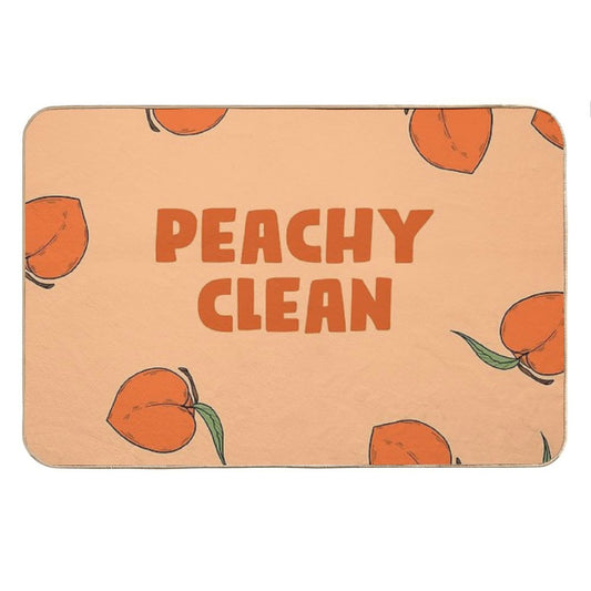 Peachy Clean Bath Mat
