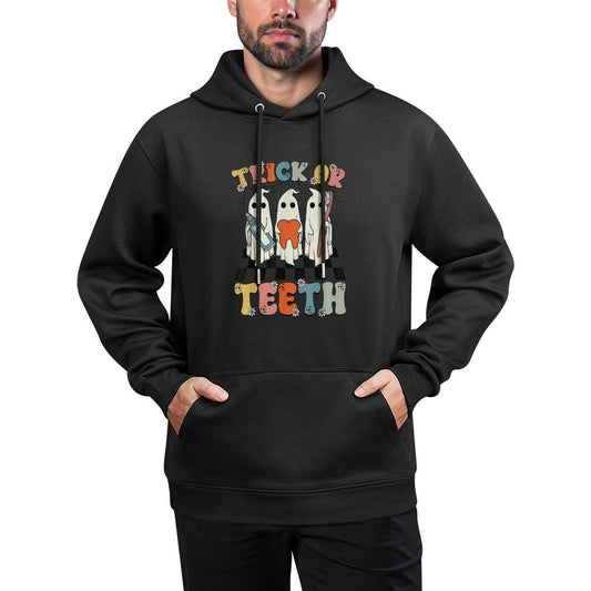 Funny Trick Orth Halloween Dental Hygienist Or Assistant Relaxed Fit Hoodie
