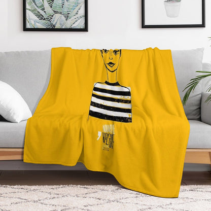 Jean Seberg Throw Blanket