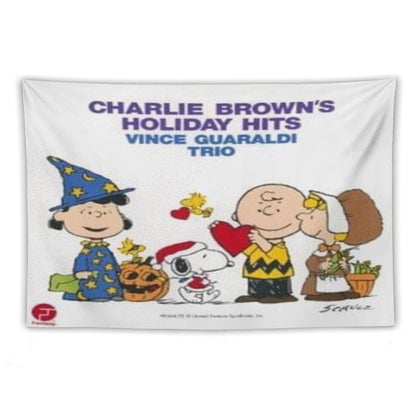 Charlie Brown’s Holiday Hits Tapestry