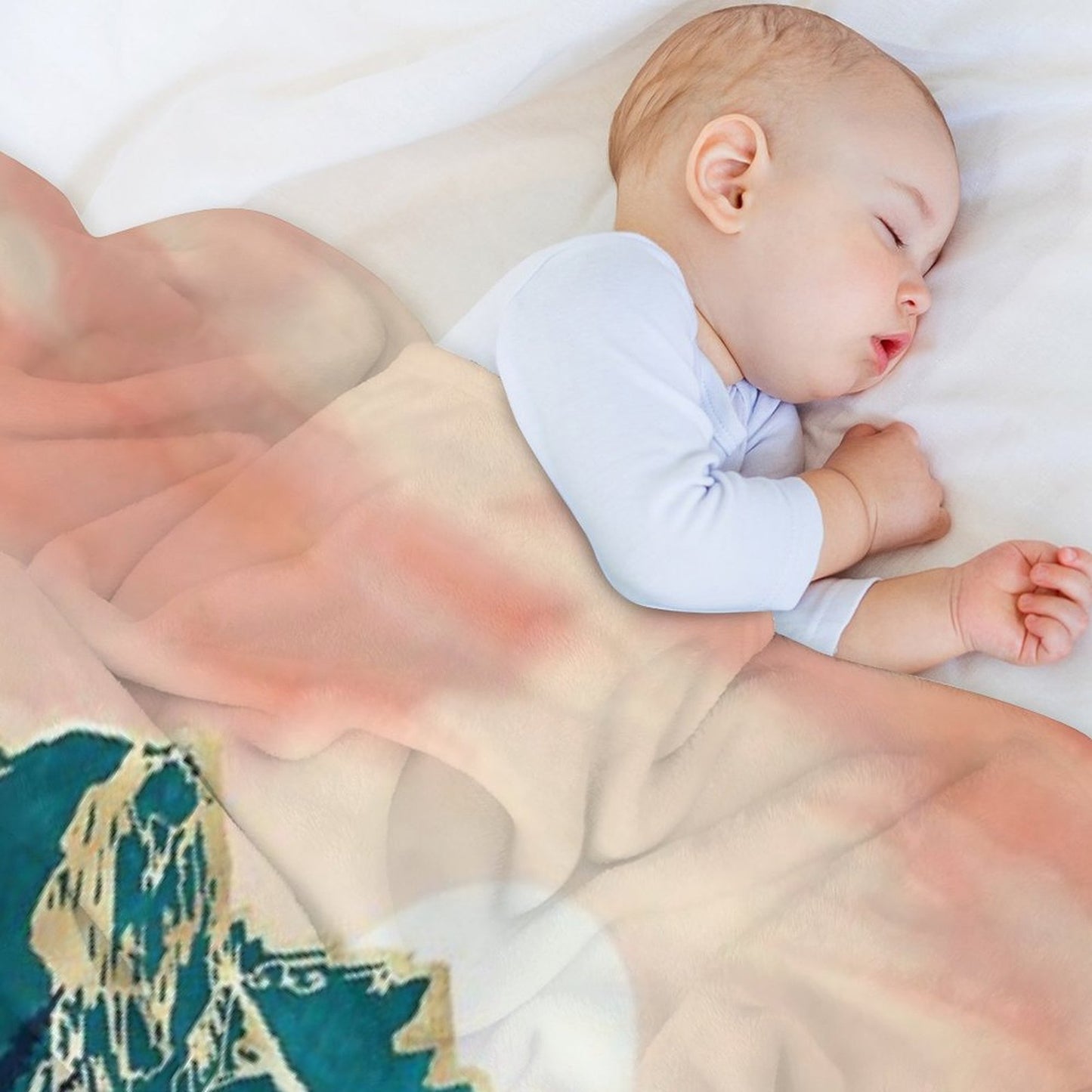 Lake Mist Throw Blanket