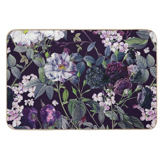 Rose Garden - Night II  High-Traffic Bath Mat