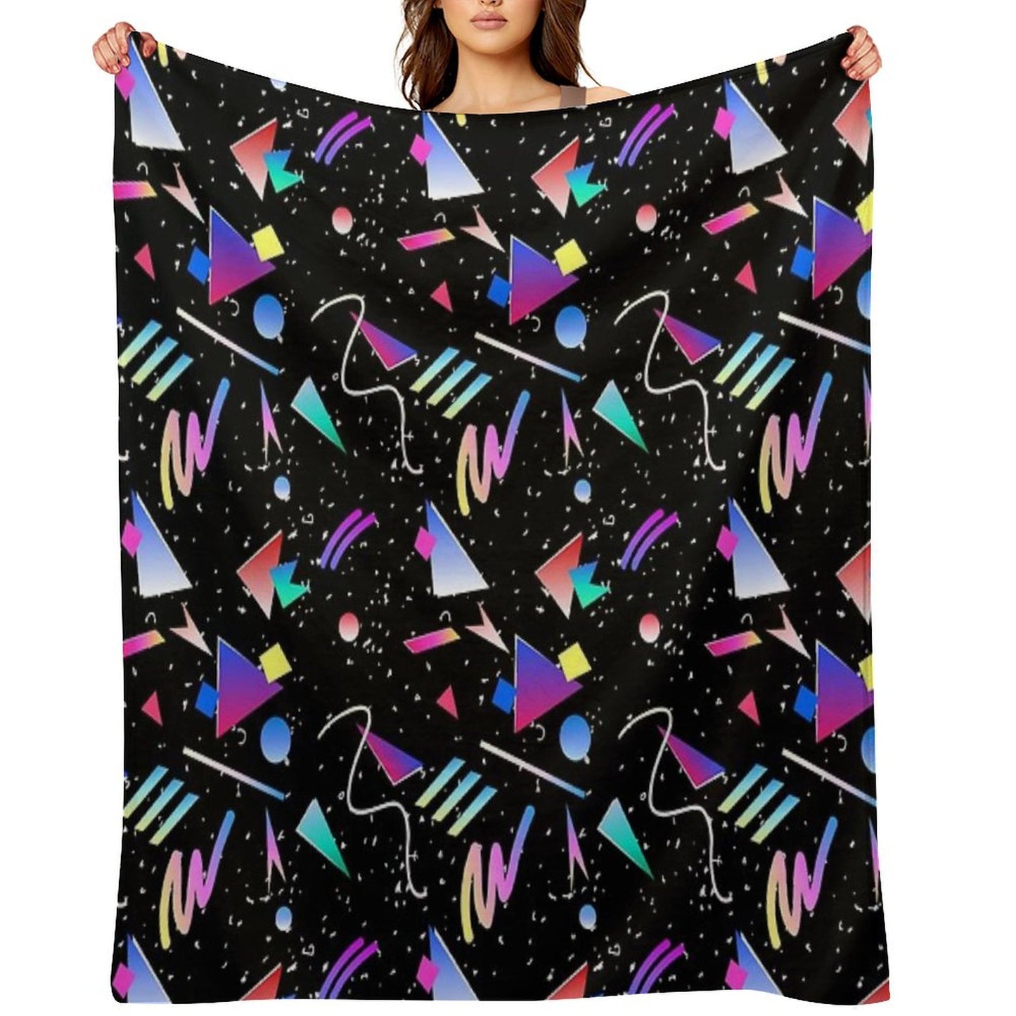 HELLO MEMPHIS (black) Throw Blanket