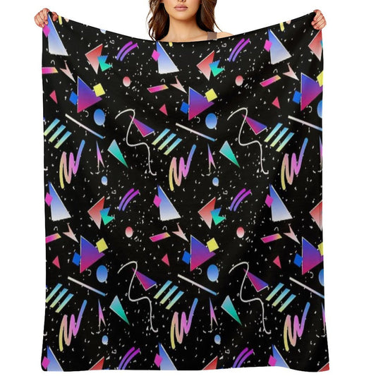 HELLO MEMPHIS (black) Throw Blanket