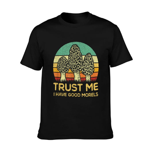 Morel Mushroom Funny Foraging Morels Hunters T-Shirt