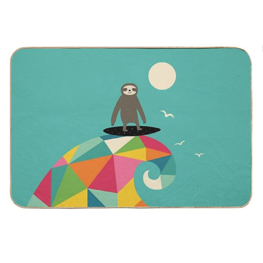 Surfs Up Bath Mat