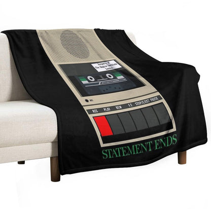 Statement Ends Throw Blanket