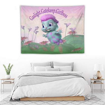 Bibble Gaslight Gatekeep Girlboss Tapestry