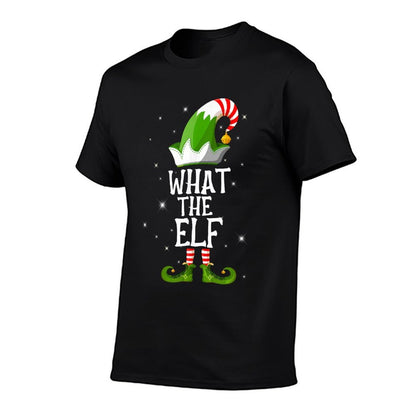 What The Elf Family Matching Group Christmas  Graphic-printed T-Shirt