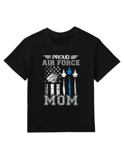 Proud Air Force Mom US Air Force Graduation Mom Gifts Kids T-Shirt