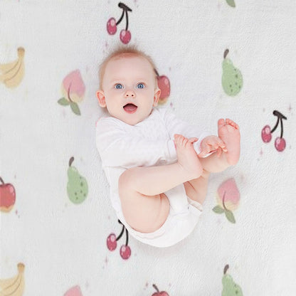 Cute Fruits Throw Blanket