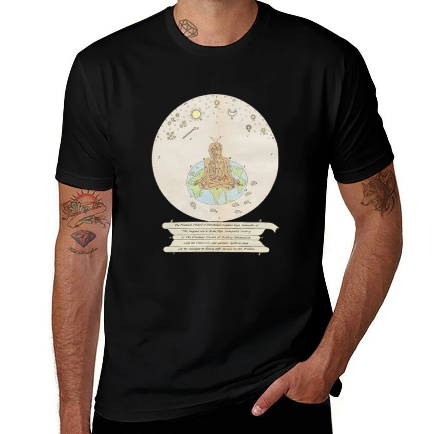 The Practical Process of Holding Communion with The Universal Self Infinite Spirit Or God  Durable T-Shirt