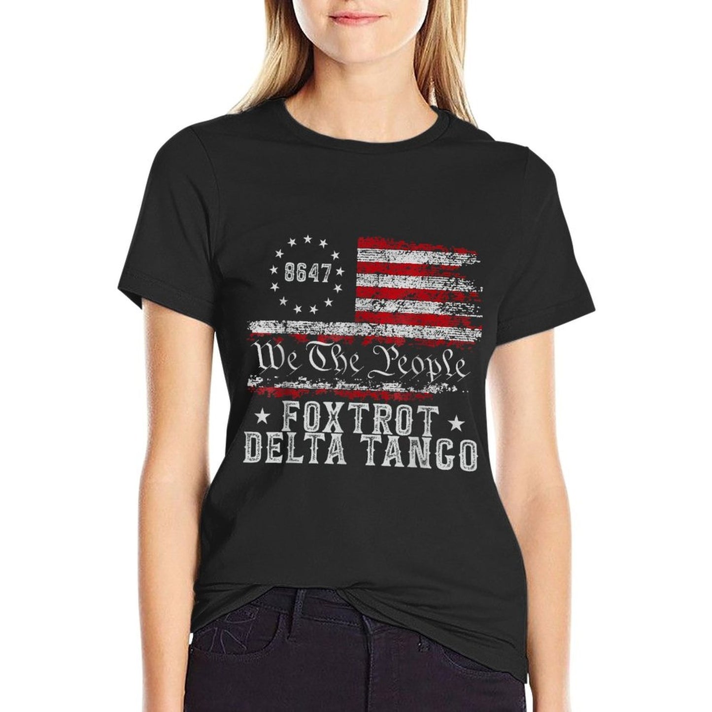 8647 Anti Trump Foxtrots Deltas Tangos Impeach 47 86 47  Affordable Price T-Shirt