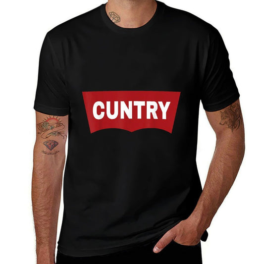 CUNTRY  Rodeo Western Cowgirl Cowboy  Easy-care T-Shirt