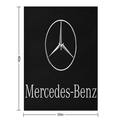 Benz Luxury Vehicles Throw Blanket