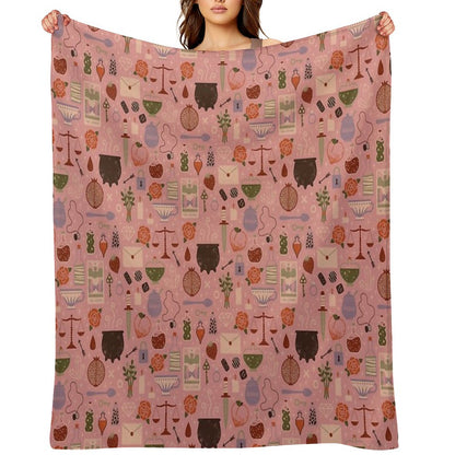 Love Potion Throw Blanket