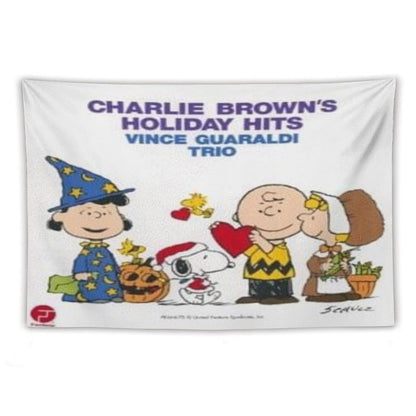 Charlie Brown’s Holiday Hits Tapestry