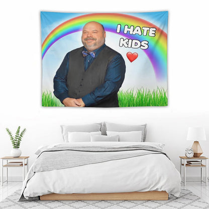 Bertram Endearment - I Hat Kids Tapestry